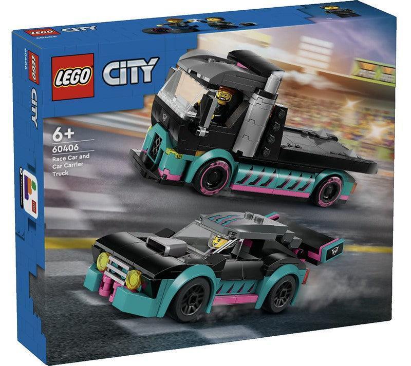 LEGO Raceautotransporter 60406 City LEGO CITY @ 2TTOYS | Official LEGO shop😊🥰 LEGO €. 24.99