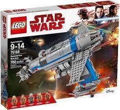 LEGO Resistance Bomber (Standard pilot version) 75188-3 Star Wars - The Last Jedi LEGO Star Wars - The Last Jedi @ 2TTOYS | Official LEGO shop😊🥰 LEGO €. 89.99