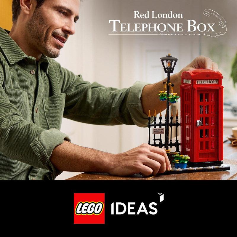 LEGO Rode Londense telefooncel 21347 Ideas @ 2TTOYS | Official LEGO shop😊🥰 2TTOYS €. 114.99