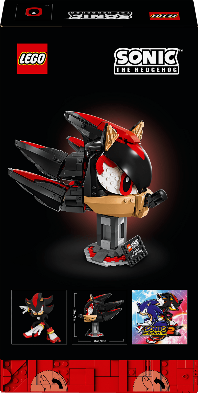 LEGO Shadow, the Hedgehog 77000 Sonic LEGO SONIC @ 2TTOYS | Official LEGO shop😊🥰 LEGO €. 59.99