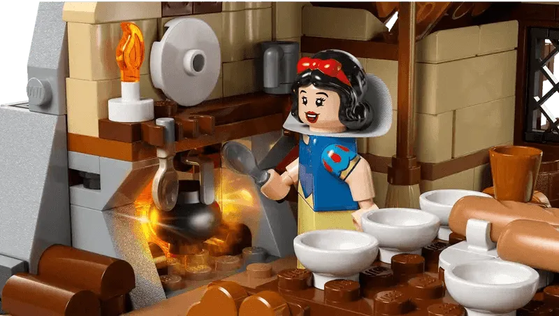 LEGO Snow White and the Seven Dwarfs' Cottage 43242 Disney LEGO DISNEY @ 2TTOYS | Official LEGO shop😊🥰 LEGO €. 219.99