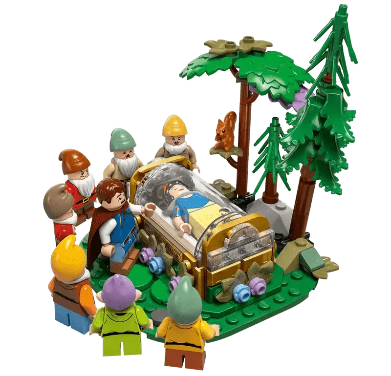 LEGO Snow White and the Seven Dwarfs' Cottage 43242 Disney LEGO DISNEY @ 2TTOYS | Official LEGO shop😊🥰 LEGO €. 219.99