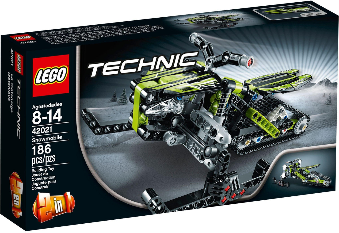 LEGO Snowmobiel 42021 TECHNIC LEGO TECHNIC @ 2TTOYS LEGO €. 11.99