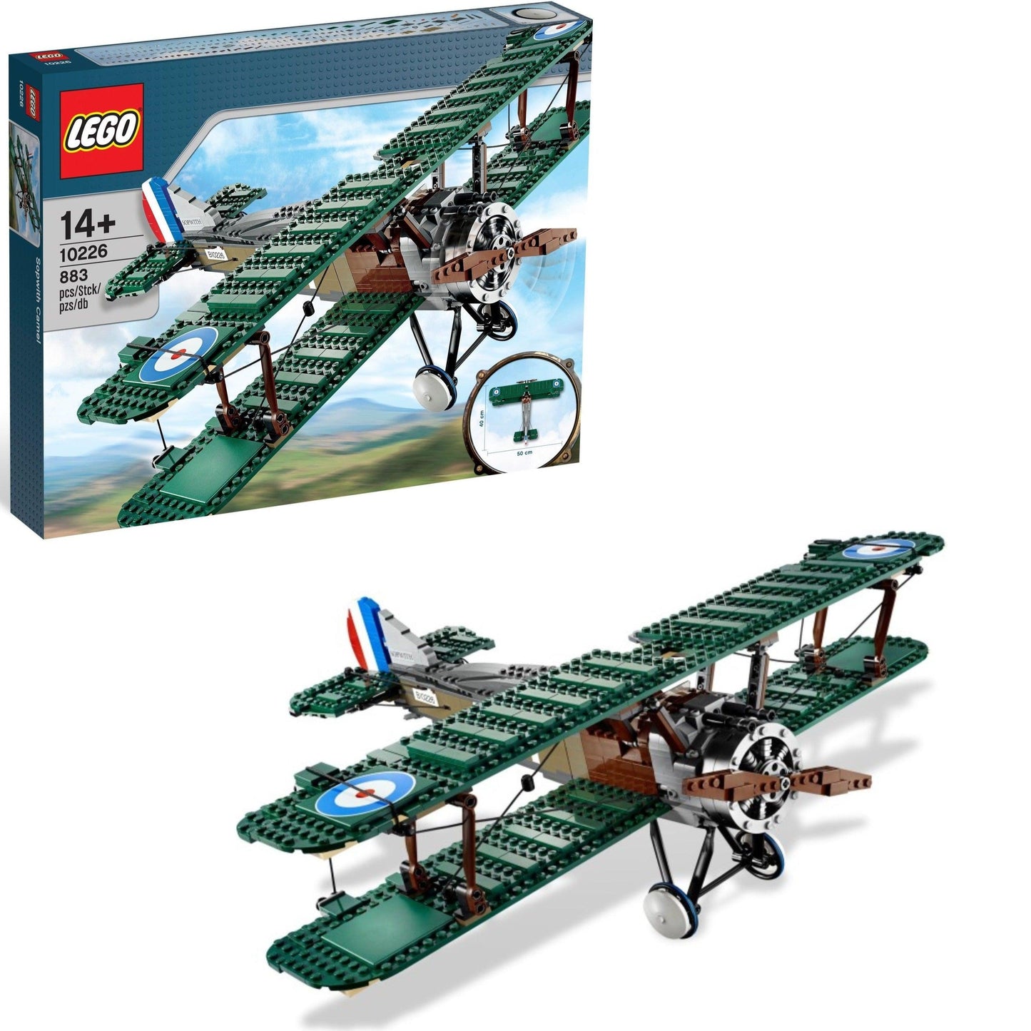 LEGO Sopwith Camel 10226 Advanced models LEGO ADVANCED MODELS @ 2TTOYS | Official LEGO shop😊🥰 LEGO €. 499.99