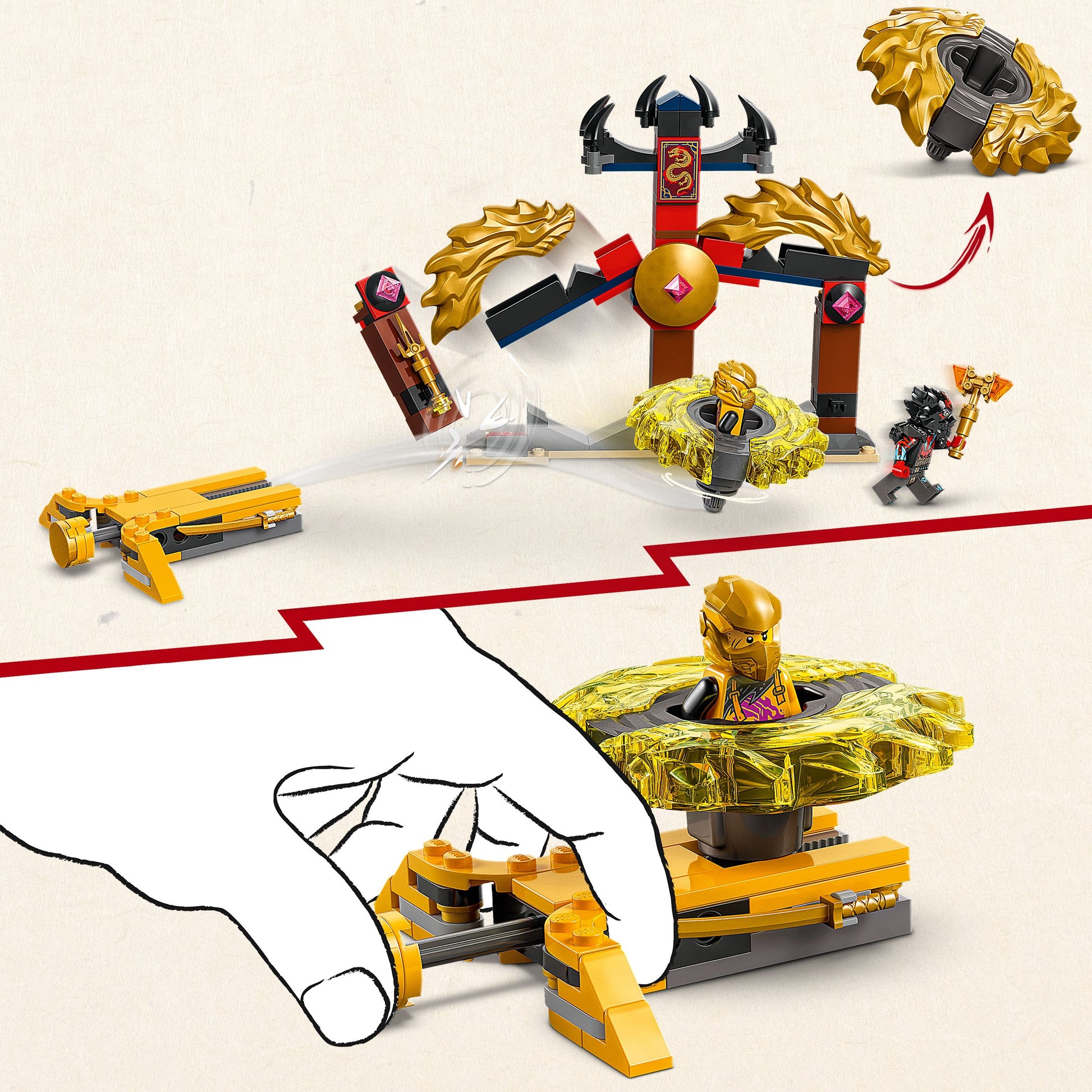 LEGO Spinjitzu Drakenstrijdpakket 71826 Ninjago (Pre-Order: januari 2025) @ 2TTOYS | Official LEGO shop😊🥰 2TTOYS | Official LEGO shop😊🥰 €. 16.49