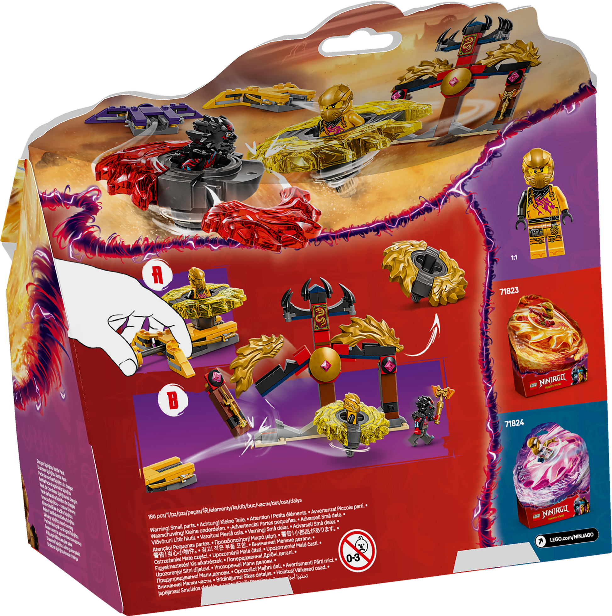 LEGO Spinjitzu Drakenstrijdpakket 71826 Ninjago (Pre-Order: januari 2025) @ 2TTOYS | Official LEGO shop😊🥰 2TTOYS | Official LEGO shop😊🥰 €. 16.49