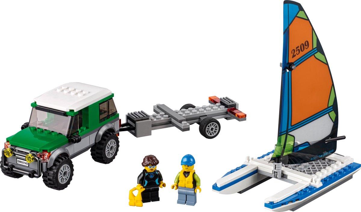 LEGO Stoere 4x4 auto met Catamaran 60149 City LEGO CITY GEWELDIGE VOERTUIGEN @ 2TTOYS | Official LEGO shop😊🥰 LEGO €. 17.49