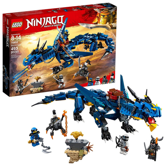 LEGO Stormbringer en de blauwe bliksem draak 70652 Ninjago LEGO NINJAGO @ 2TTOYS | Official LEGO shop😊🥰 LEGO €. 44.99