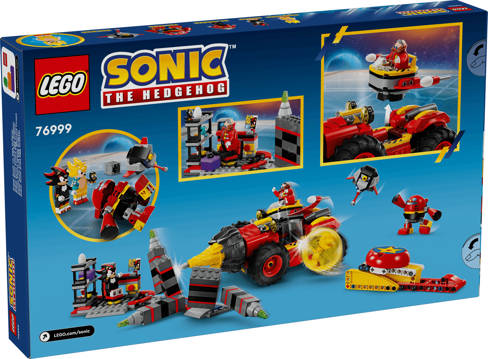 LEGO Super Sonic vs. Egg Drillster 76999 Sonic LEGO Sonic @ 2TTOYS | Official LEGO shop😊🥰 LEGO €. 67.99