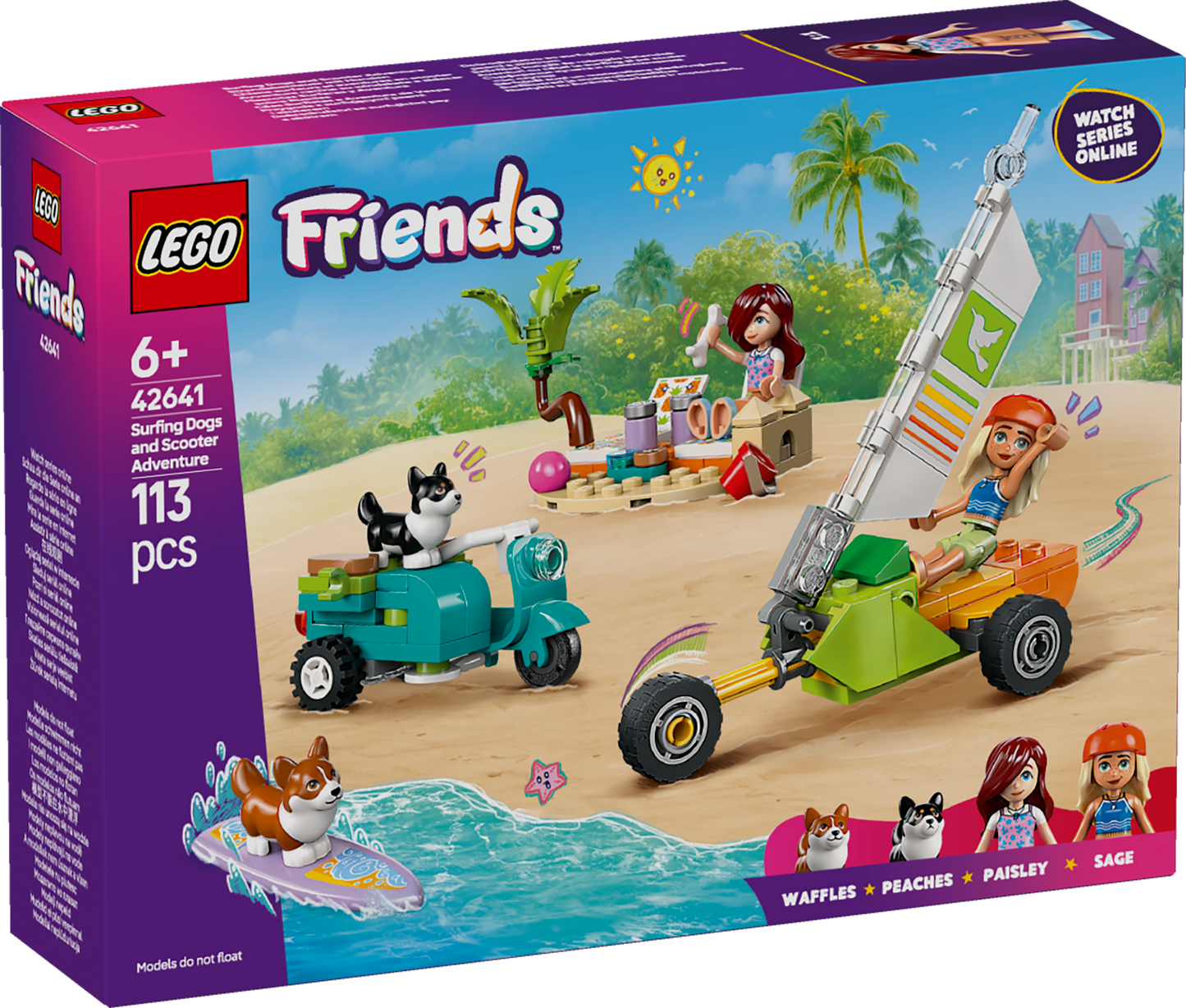 LEGO Surf- en Scooterplezier met de hondjes 42641 Friends (Pre-Order: januari 2025) @ 2TTOYS | Official LEGO shop😊🥰 2TTOYS | Official LEGO shop😊🥰 €. 12.74