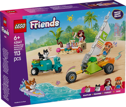 LEGO Surf- en Scooterplezier met de hondjes 42641 Friends (Pre-Order: januari 2025) @ 2TTOYS | Official LEGO shop😊🥰 2TTOYS | Official LEGO shop😊🥰 €. 12.74