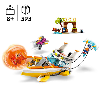 LEGO Tails' avonturenboot 76997 Sonic LEGO Sonic @ 2TTOYS | Official LEGO shop😊🥰 LEGO €. 46.49