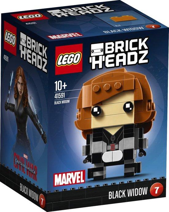 LEGO The Black Widow Marvel 41591 Brickheadz (nr. 7) LEGO BRICKHEADZ @ 2TTOYS | Official LEGO shop😊🥰 LEGO €. 14.99