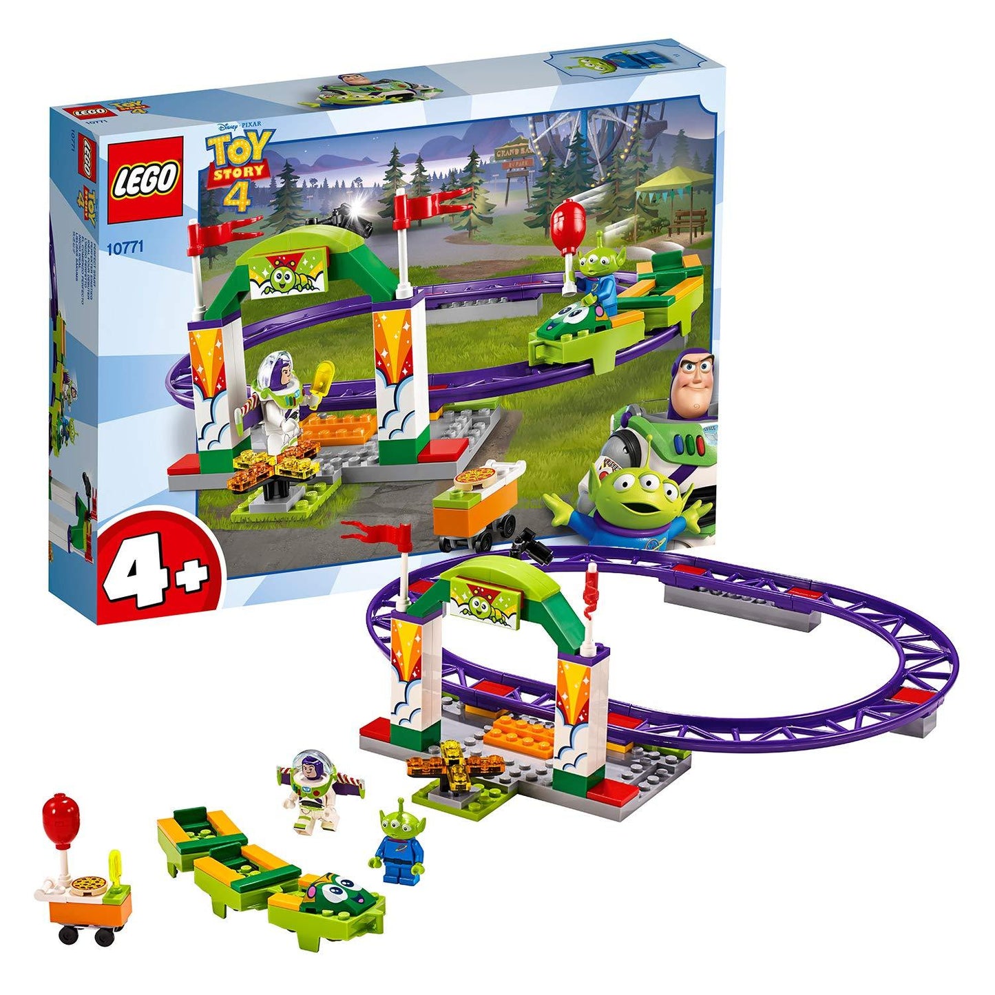 LEGO Toy Story Kermis achtbaan 4+ 10771 Toy Story LEGO TOYSTORY @ 2TTOYS | Official LEGO shop😊🥰 LEGO €. 14.99