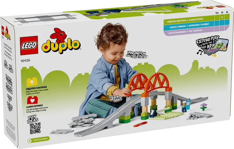 LEGO Train Bridge and Track Expansion Set 10426 Duplo LEGO DUPLO @ 2TTOYS | Official LEGO shop😊🥰 LEGO €. 33.99