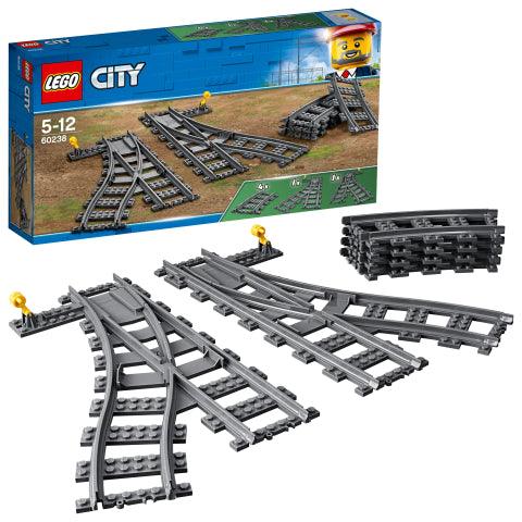 LEGO Treinbaan Wissels 60238 City Treinen LEGO CITY TREINEN @ 2TTOYS | Official LEGO shop😊🥰 LEGO €. 16.49