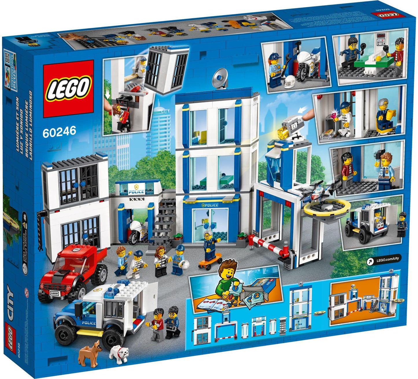 LEGO Uitgebreid Politie bureau 60246 City Politie (USED) LEGO CITY POLITIE @ 2TTOYS LEGO €. 64.99