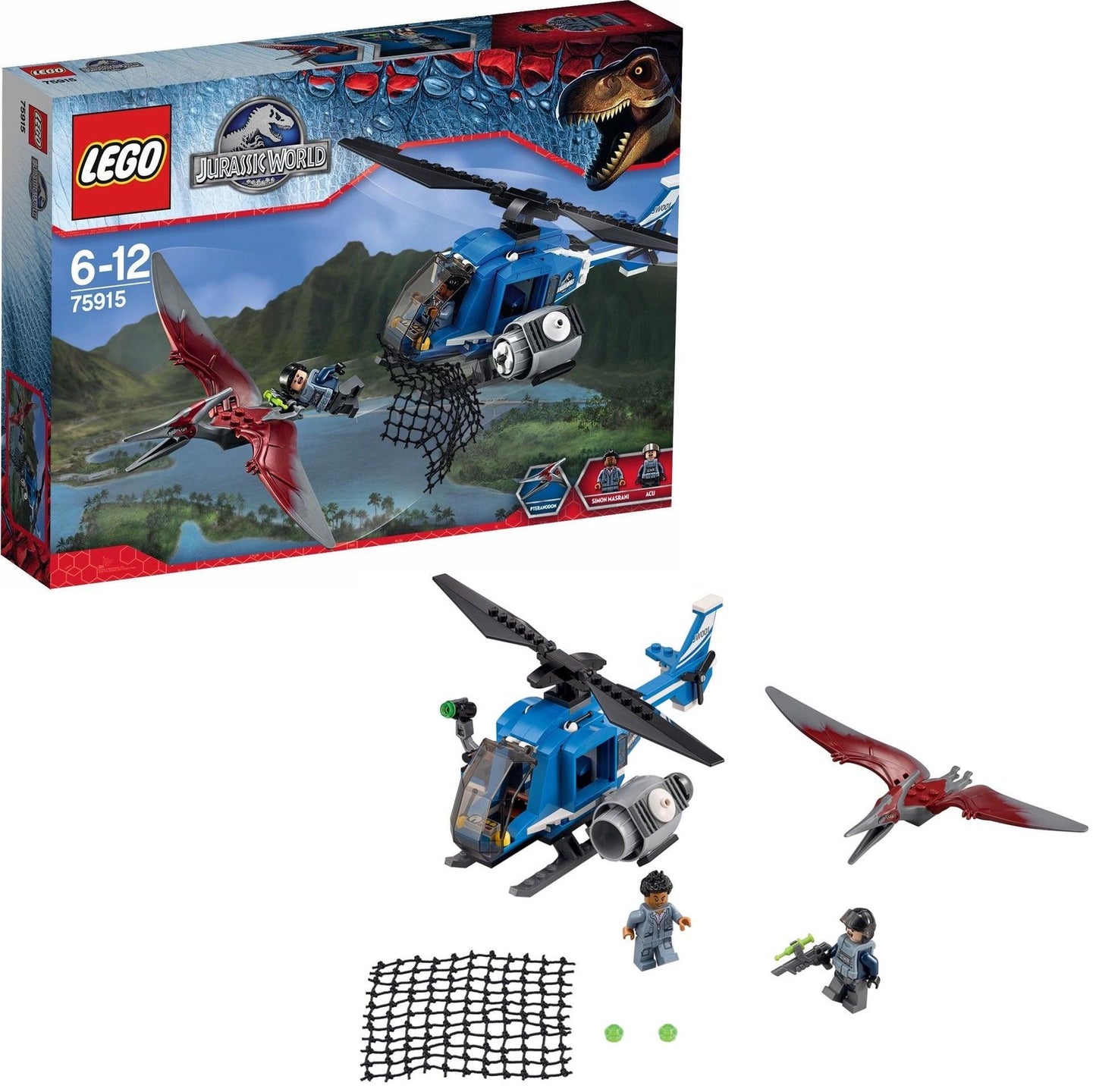 LEGO Vang de pteranodon dino en sluit hem op 75915 Jurassic World LEGO JURASSIC WORLD @ 2TTOYS LEGO €. 32.49