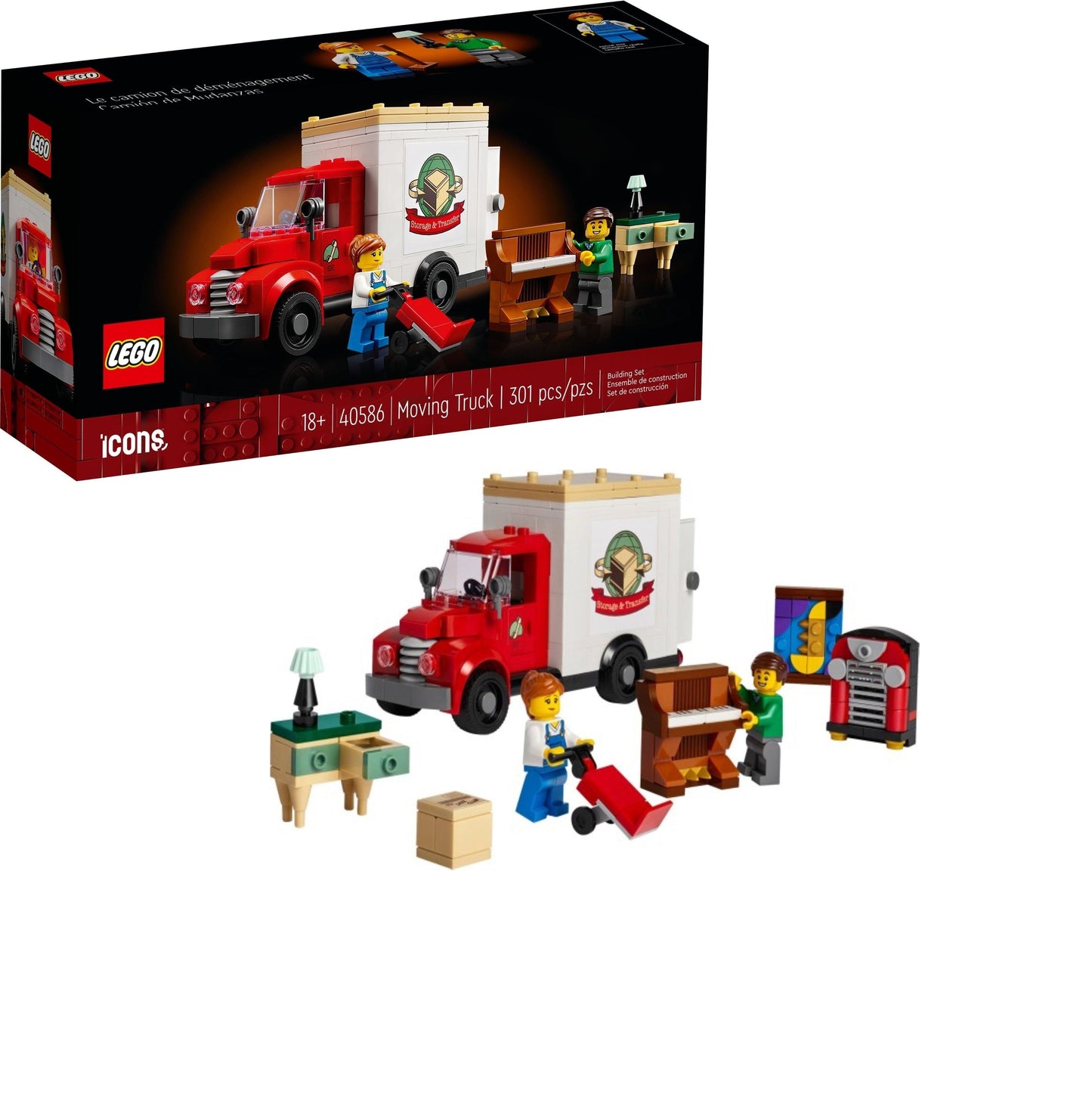 LEGO Verhuiswagen 40586 Icons LEGO @ 2TTOYS LEGO €. 9.99