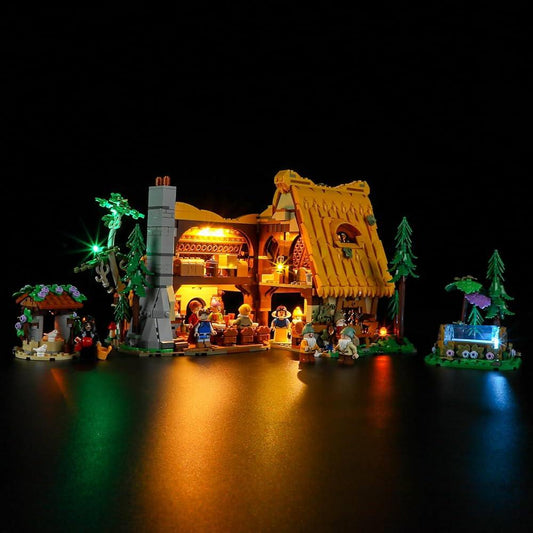 LEGO Verlichting voor Huisje van Sneeuwwitje en de zeven dwergen 43242 Disney LEGO DISNEY @ 2TTOYS | Official LEGO shop😊🥰 LEGO €. 39.99