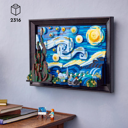 LEGO Vincent van Gogh - De sterrennacht 21333 Ideas LEGO IDEAS @ 2TTOYS LEGO €. 144.49