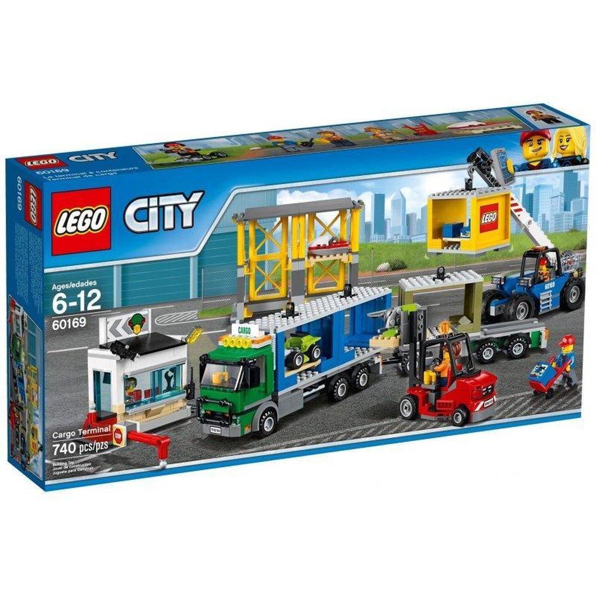 LEGO Voertuigen Transport terminal met vrachtwagen en heftruck 60169 City LEGO CITY GEWELDIGE VOERTUIGEN @ 2TTOYS LEGO €. 89.98