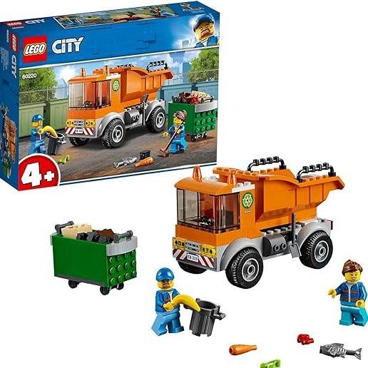 LEGO Voertuigen Vuilniswagen met personeel 60220 City LEGO CITY GEWELDIGE VOERTUIGEN @ 2TTOYS | Official LEGO shop😊🥰 LEGO €. 16.49