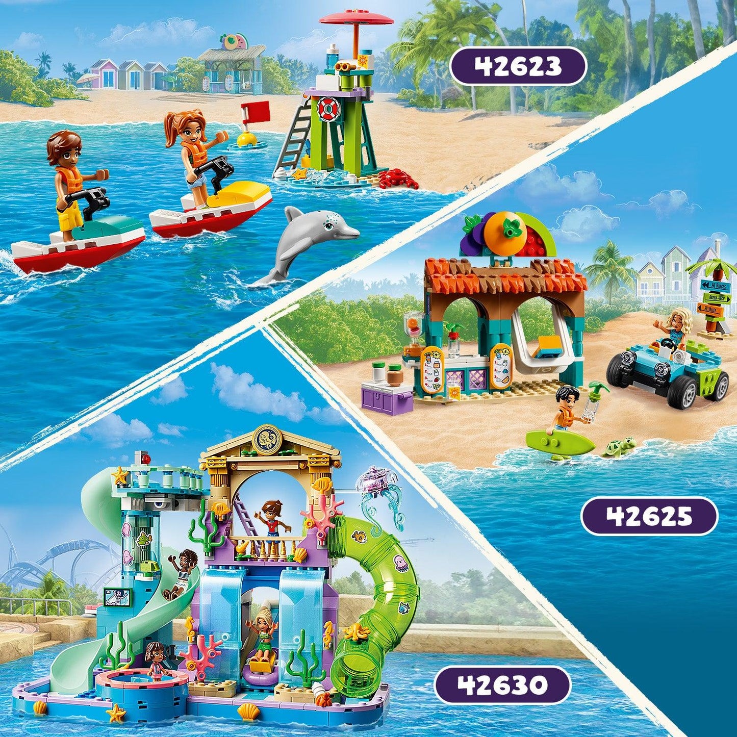 LEGO Water Scooter op het Strand 42623 Friends (Pre-Order: verwacht juni) LEGO FRIENDS @ 2TTOYS LEGO €. 8.49