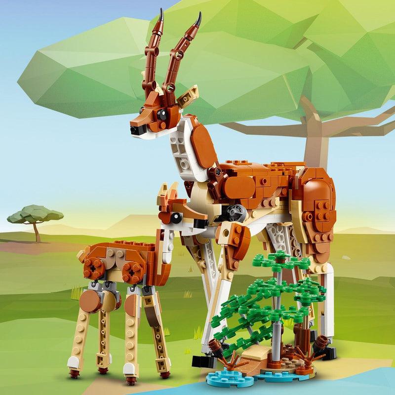 LEGO Wilde Safari dieren 31150 Creator 3 in 1 LEGO CREATOR 3 IN 1 @ 2TTOYS | Official LEGO shop😊🥰 LEGO €. 54.49