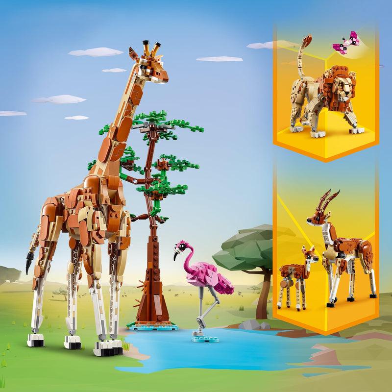 LEGO Wilde Safari dieren 31150 Creator 3 in 1 LEGO CREATOR 3 IN 1 @ 2TTOYS | Official LEGO shop😊🥰 LEGO €. 54.49