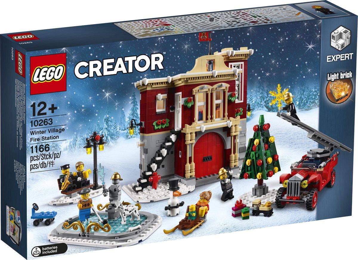 LEGO Winter dorp kerst Brandweer 10263 Icons LEGO CREATORT EXPERT @ 2TTOYS | Official LEGO shop😊🥰 LEGO €. 159.99