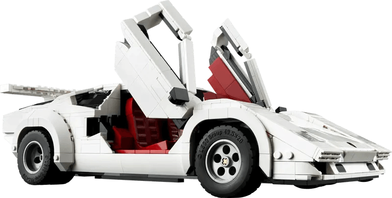 LEGO witte Lamborghini Countach 5000 Quattrovalvole 10337 Icons LEGO ICONS @ 2TTOYS | Official LEGO shop😊🥰 LEGO €. 159.99