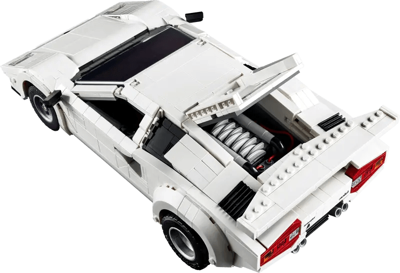 LEGO witte Lamborghini Countach 5000 Quattrovalvole 10337 Icons LEGO ICONS @ 2TTOYS | Official LEGO shop😊🥰 LEGO €. 159.99