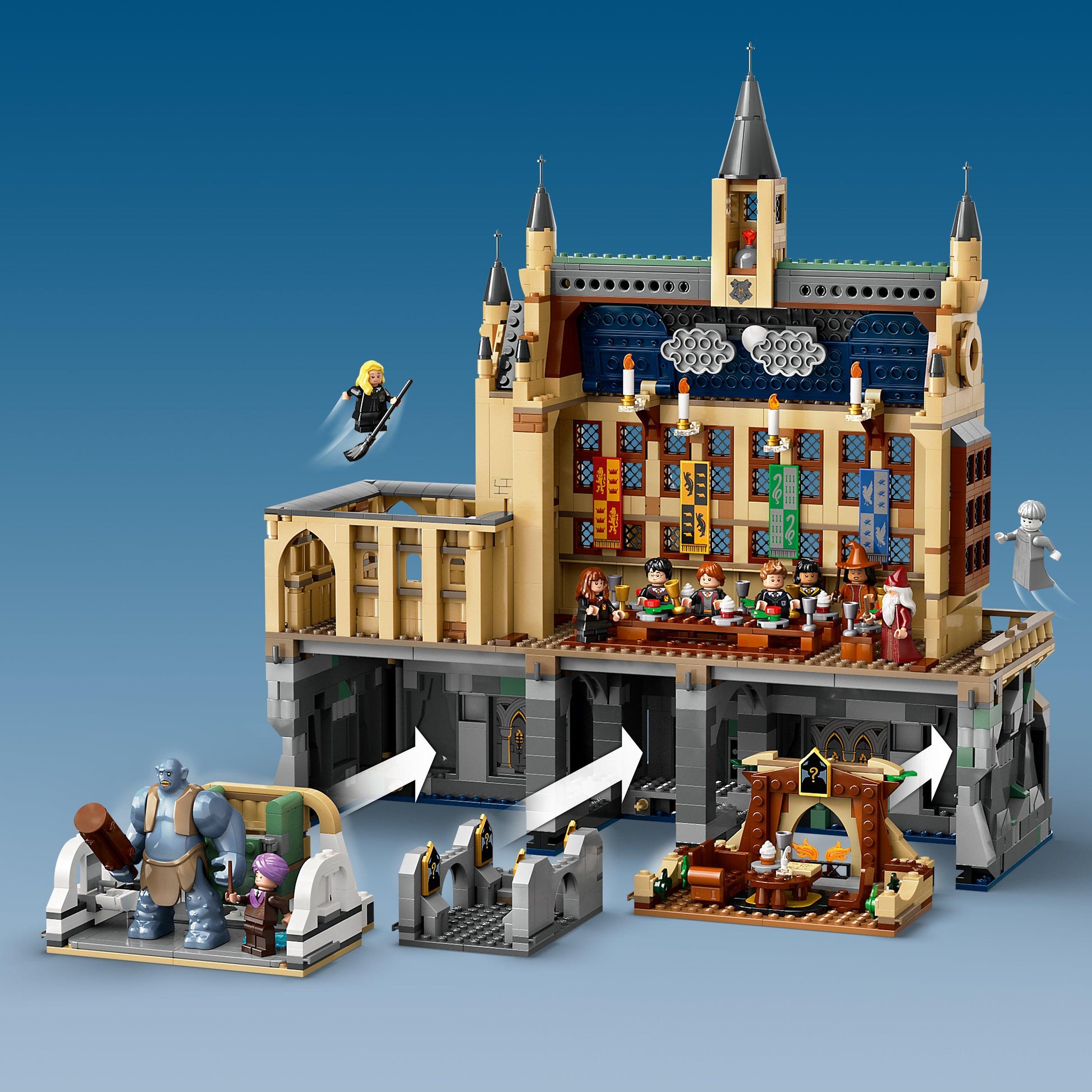 LEGO Zweinsteins Grote Zaal 76435 Harry Potter (Pre-Order: verwacht juni) LEGO HARRY POTTER @ 2TTOYS LEGO €. 168.99