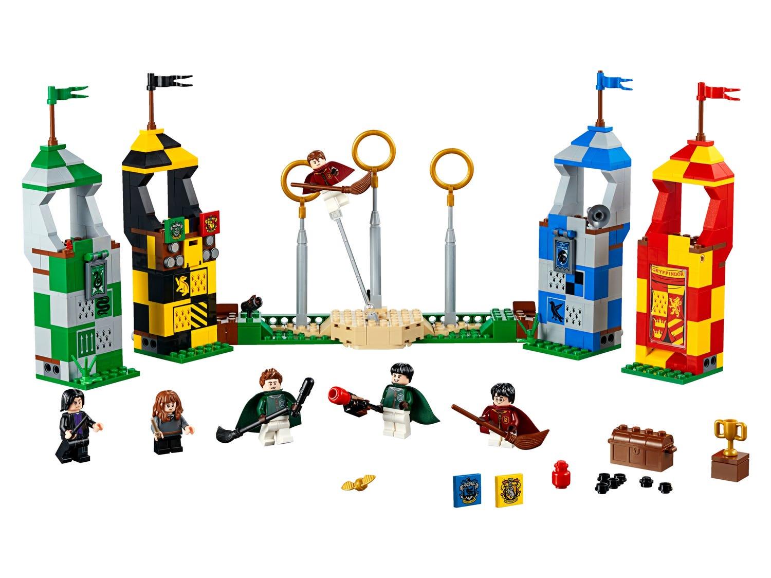 LEGO Zwerkbal Wedstrijd met Harry, Hermelien en Sneep 75956 Harry Potter LEGO HARRY POTTER @ 2TTOYS LEGO €. 63.99