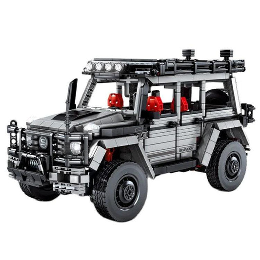 Op afstandbestuurbare 4X4 SUV 1852 delig (lijkend op Mercedes G klasse) BLOCKZONE @ 2TTOYS BLOCKZONE €. 209.99