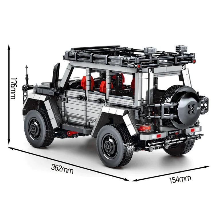 Op afstandbestuurbare 4X4 SUV 1852 delig (lijkend op Mercedes G klasse) BLOCKZONE @ 2TTOYS BLOCKZONE €. 209.99