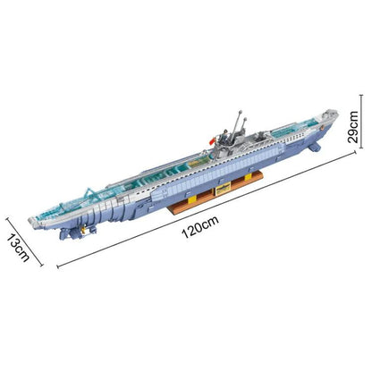 VIIC U-552 Onderzeeboot 6171 delig BLOCKZONE @ 2TTOYS BLOCKZONE €. 369.99