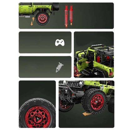 De ultieme Off Roader schaal 1:6 2544 delig (lijkend op Jeep Wrangler) BLOCKZONE @ 2TTOYS BLOCKZONE €. 237.99