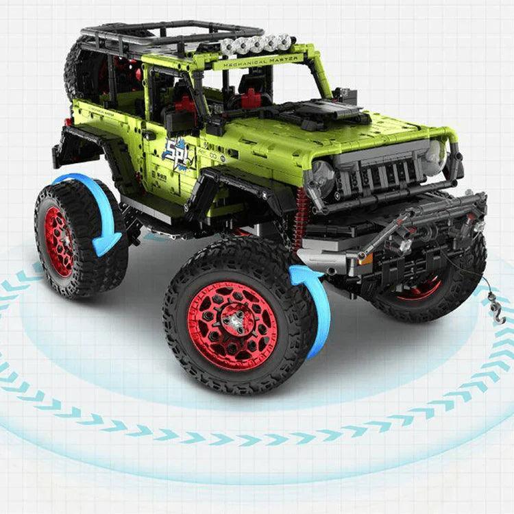 De ultieme Off Roader schaal 1:6 2544 delig (lijkend op Jeep Wrangler) BLOCKZONE @ 2TTOYS BLOCKZONE €. 237.99