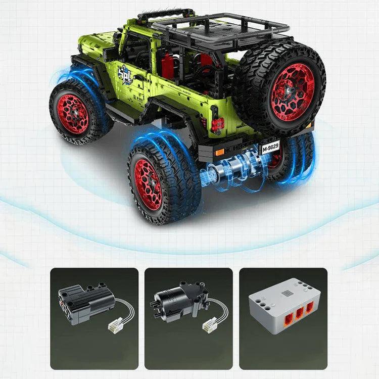 De ultieme Off Roader schaal 1:6 2544 delig (lijkend op Jeep Wrangler) BLOCKZONE @ 2TTOYS BLOCKZONE €. 237.99