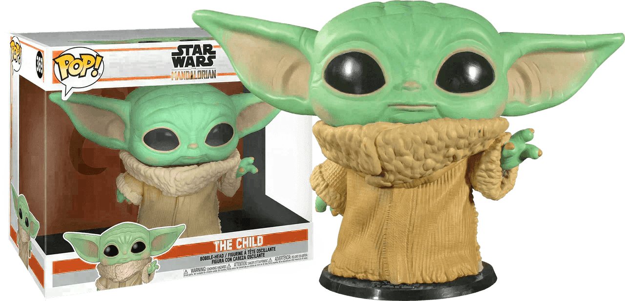 Funko Pop! 369 StarWars Baby Yoda The Mandelorian 10" FUN 49757 FUNKO POP @ 2TTOYS FUNKO POP €. 39.99