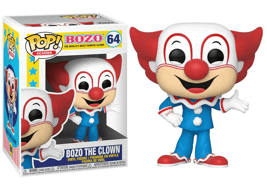 Funko Pop! 64 Bozo the Clown Icons Bozo the Clown FUN 54465 FUNKO POP @ 2TTOYS | Official LEGO shop😊🥰 FUNKO POP €. 13.99