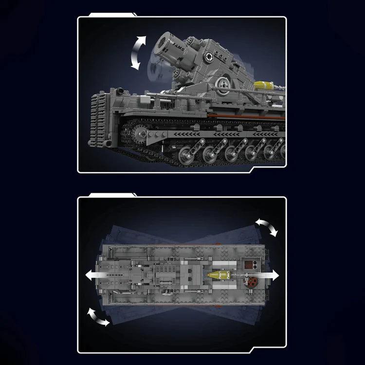 Karl mortier tank 1647 delig BLOCKZONE @ 2TTOYS BLOCKZONE €. 154.49