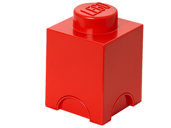 LEGO 1 stud Red Storage Brick 5003566 Gear LEGO Gear @ 2TTOYS | Official LEGO shop😊🥰 LEGO €. 12.49