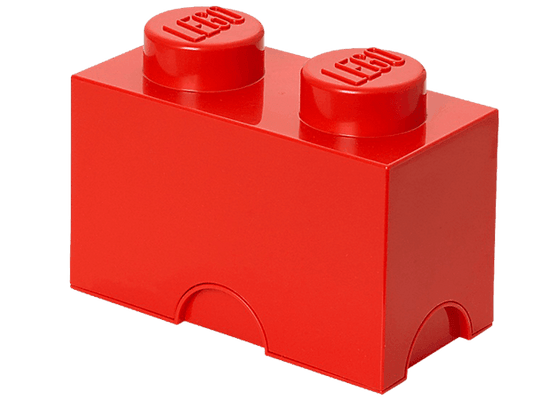 LEGO 2 stud Red Storage Brick 5003569 Gear LEGO Gear @ 2TTOYS | Official LEGO shop😊🥰 LEGO €. 11.99