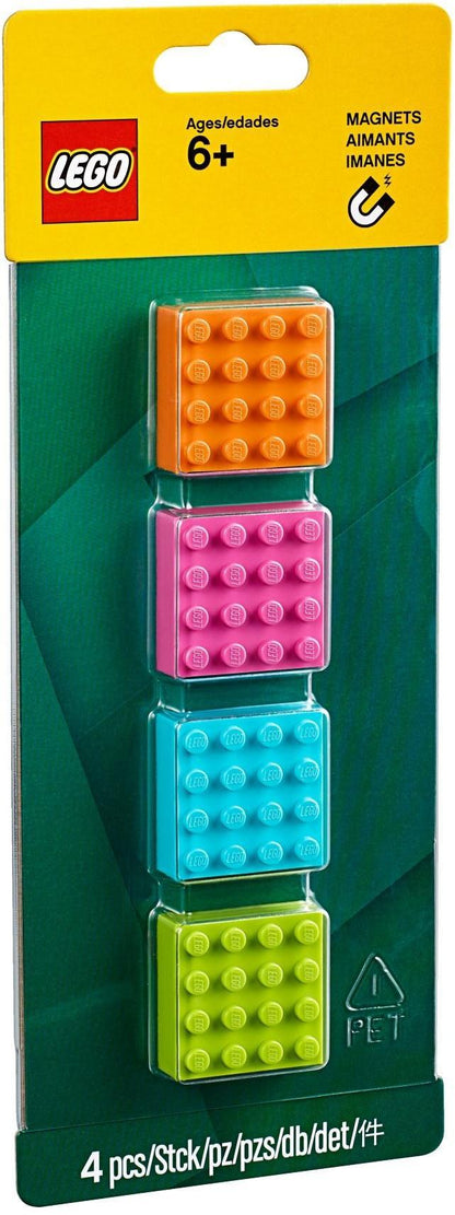 LEGO 4 4x4 Magnets 853900 Gear LEGO Gear @ 2TTOYS | Official LEGO shop😊🥰 LEGO €. 7.49