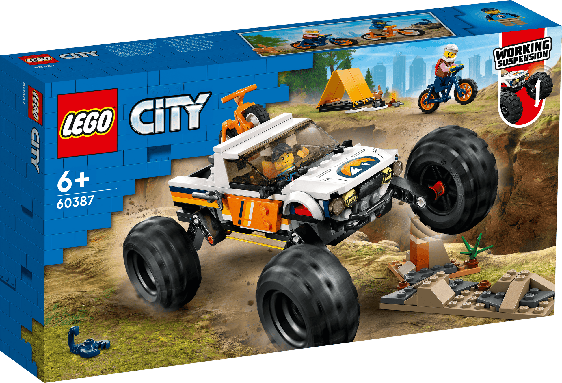 LEGO 4x4 offroad-avonturen 60387 City LEGO CITY @ 2TTOYS | Official LEGO shop😊🥰 LEGO €. 25.49