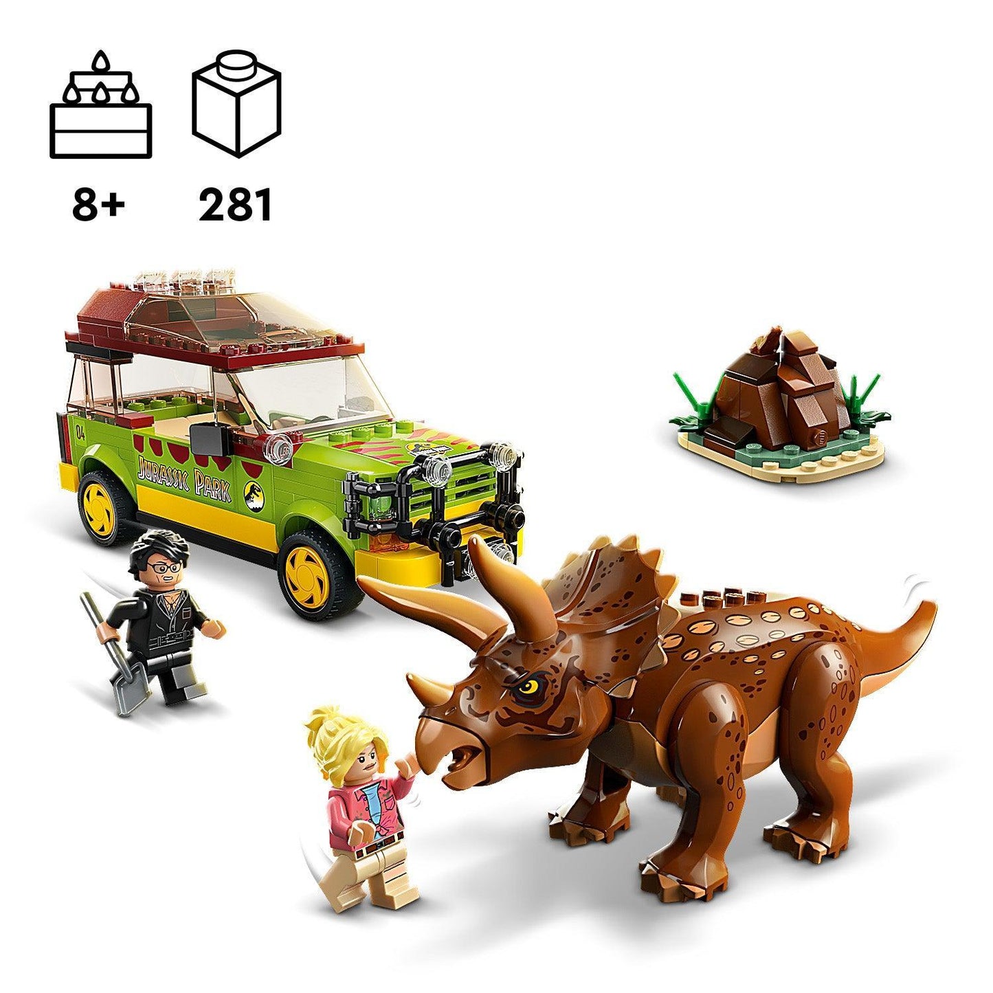 LEGO 76959 Triceraptops onderzoek LEGO JURASSIC WORLD @ 2TTOYS LEGO €. 44.99