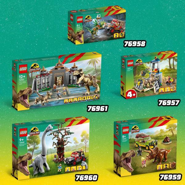 LEGO 76961 Bezoekerscentrum: T. rex & raptor aanval LEGO JURASSIC WORLD @ 2TTOYS LEGO €. 109.48